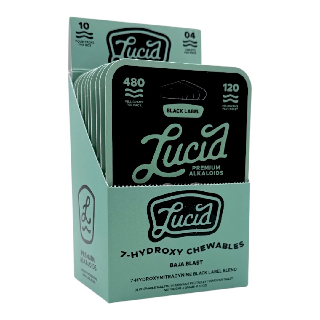 Lucid Black Label 7-OH Tablets 120mg x 4ct