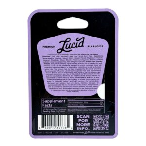 Lucid Black Label 7-OH Tablets 120mg x 4ct