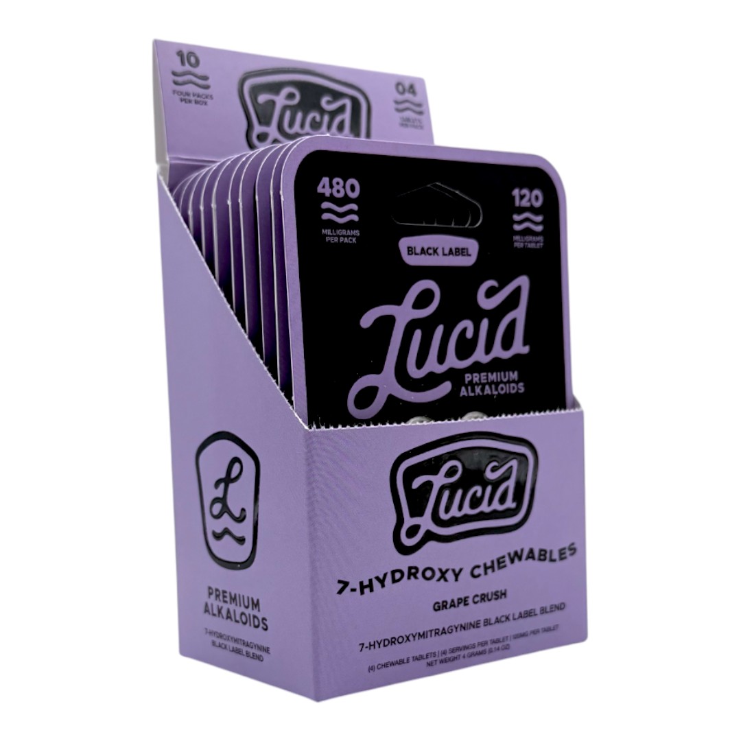 Lucid Black Label 7-OH Tablets 120mg x 4ct