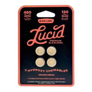 Lucid Black Label 7-OH Tablets 120mg x 4ct
