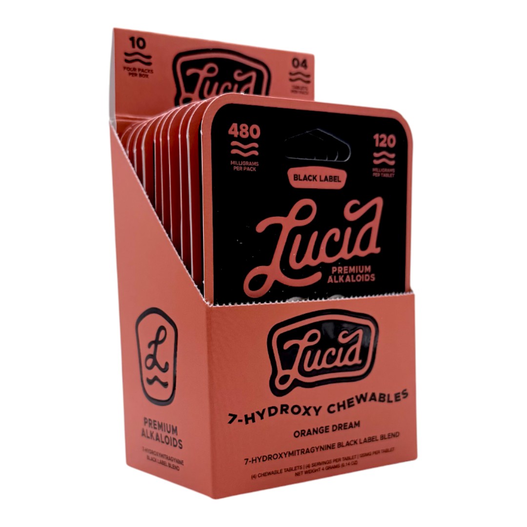 Lucid Black Label 7-OH Tablets 120mg x 4ct