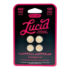 Lucid Black Label 7-OH Tablets 120mg x 4ct