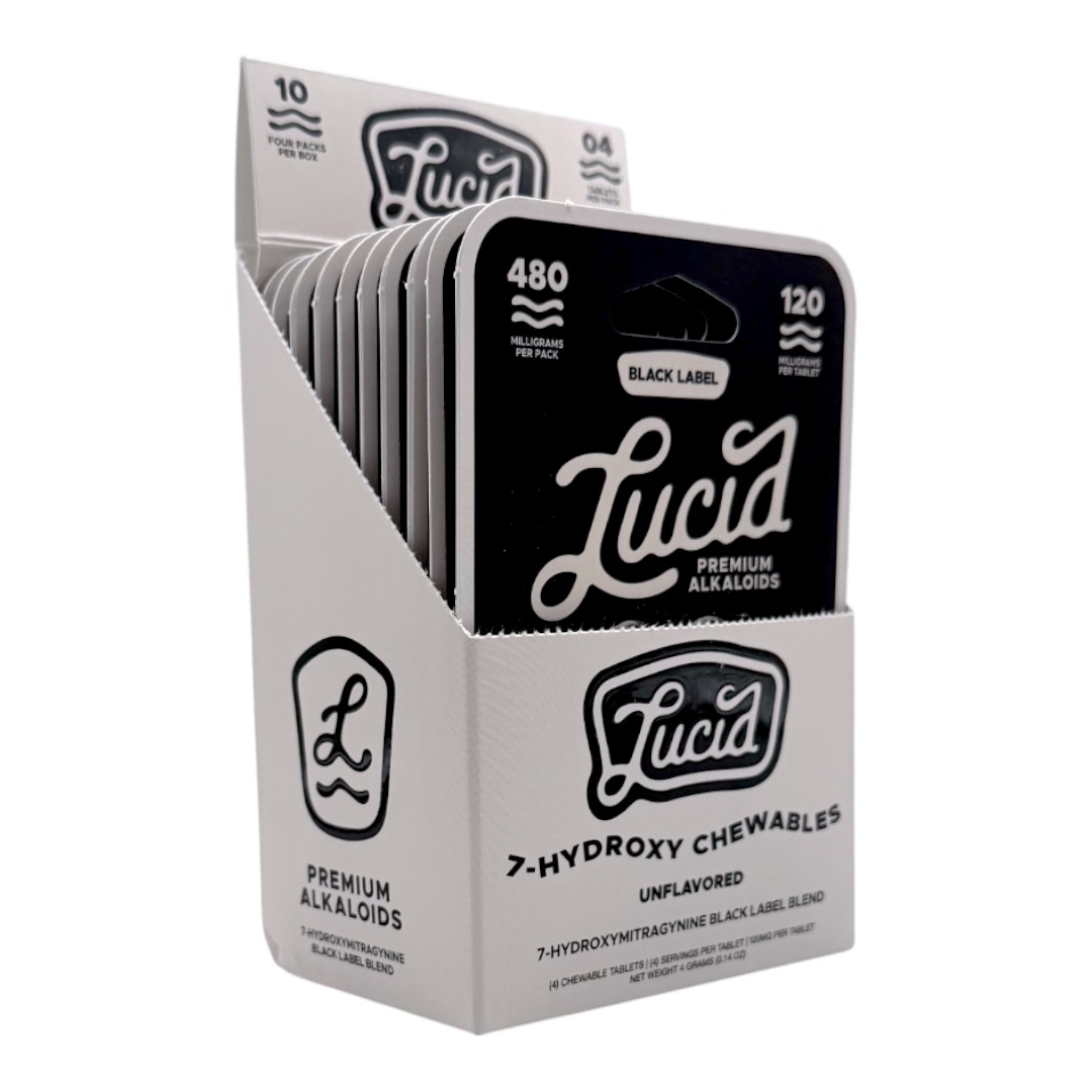 Lucid Black Label 7-OH Tablets 120mg x 4ct