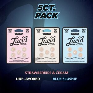 Lucid Black Label Kratom Tablets 200mg x 5ct