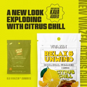 VivaZen Relax & Unwind Botanical Gummies