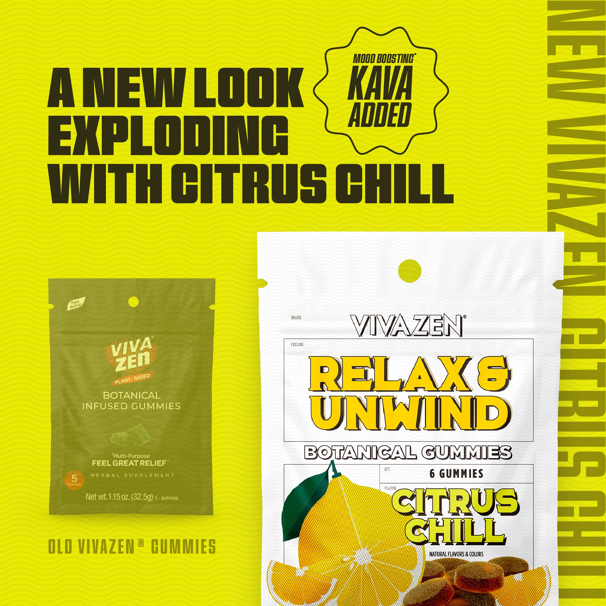 VivaZen Relax & Unwind Botanical Gummies | Image 3 | VivaZen Relax & Unwind Botanical Gummies