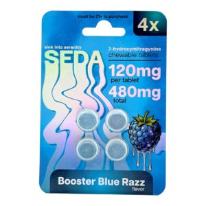 SEDA 7-OH Chewable Flavored Tablets 120mg x 4ct