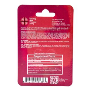 SEDA 7-OH Chewable Flavored Tablets 120mg x 4ct