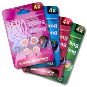 SEDA 7-OH Chewable Flavored Tablets 120mg x 4ct