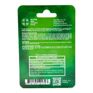 SEDA 7-OH Chewable Flavored Tablets 120mg x 4ct