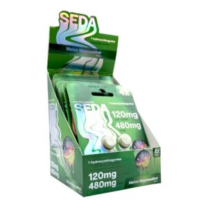 SEDA 7-OH Chewable Flavored Tablets 120mg x 4ct