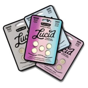 Lucid Black Label Kratom Tablets 200mg x 5ct