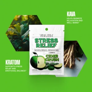 VivaZen Stress Relief Botanical Gummies