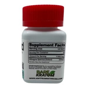 Bare Kratom Scribed Kratom Tablets 750mg x 5ct