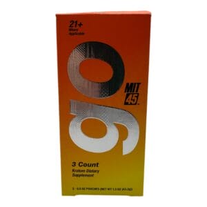 MIT 45 GO Kratom Liquid Gel 35mg x 3ct