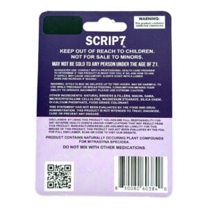 Scrip7 7OH Chewable Tablets Max Strength 90mg x 20ct