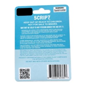 Scrip7 7OH Chewable Tablets Max Strength 90mg x 20ct