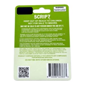 Scrip7 7OH Chewable Tablets Max Strength 90mg x 20ct