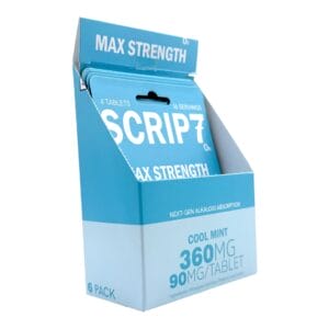 Scrip7 7OH Chewable Tablets Max Strength 90mg x 20ct