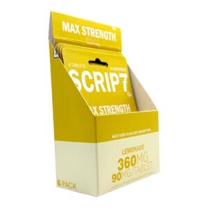 Scrip7 7OH Chewable Tablets Max Strength 90mg x 20ct