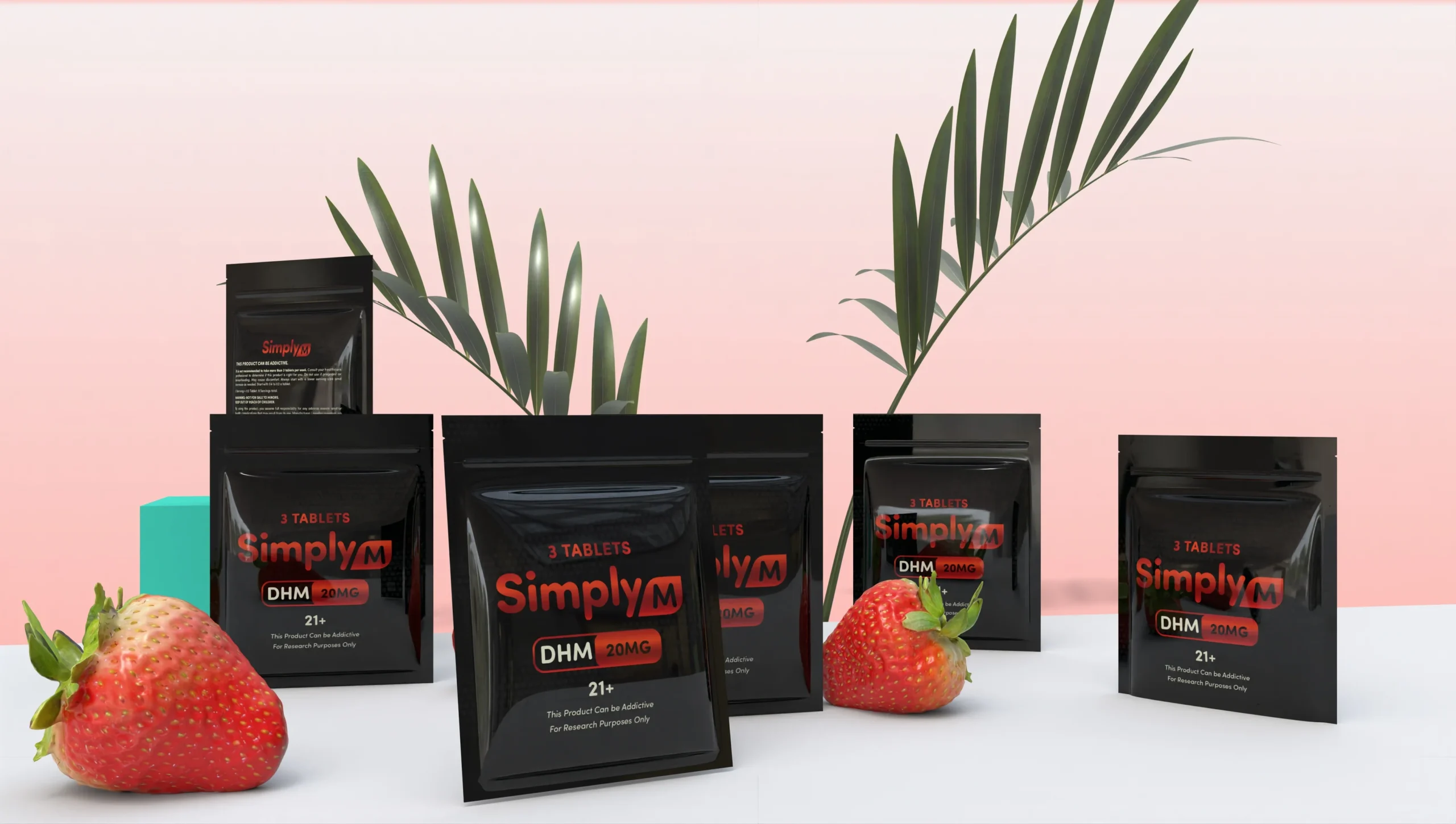 SimplyM DHM Chewable Tablets 20mg | Image 1 | SimplyM DHM Chewable Tablets 20mg