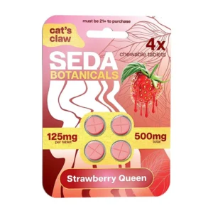 SEDA Cat's Claw Chewable Tablets 125mg x 4ct