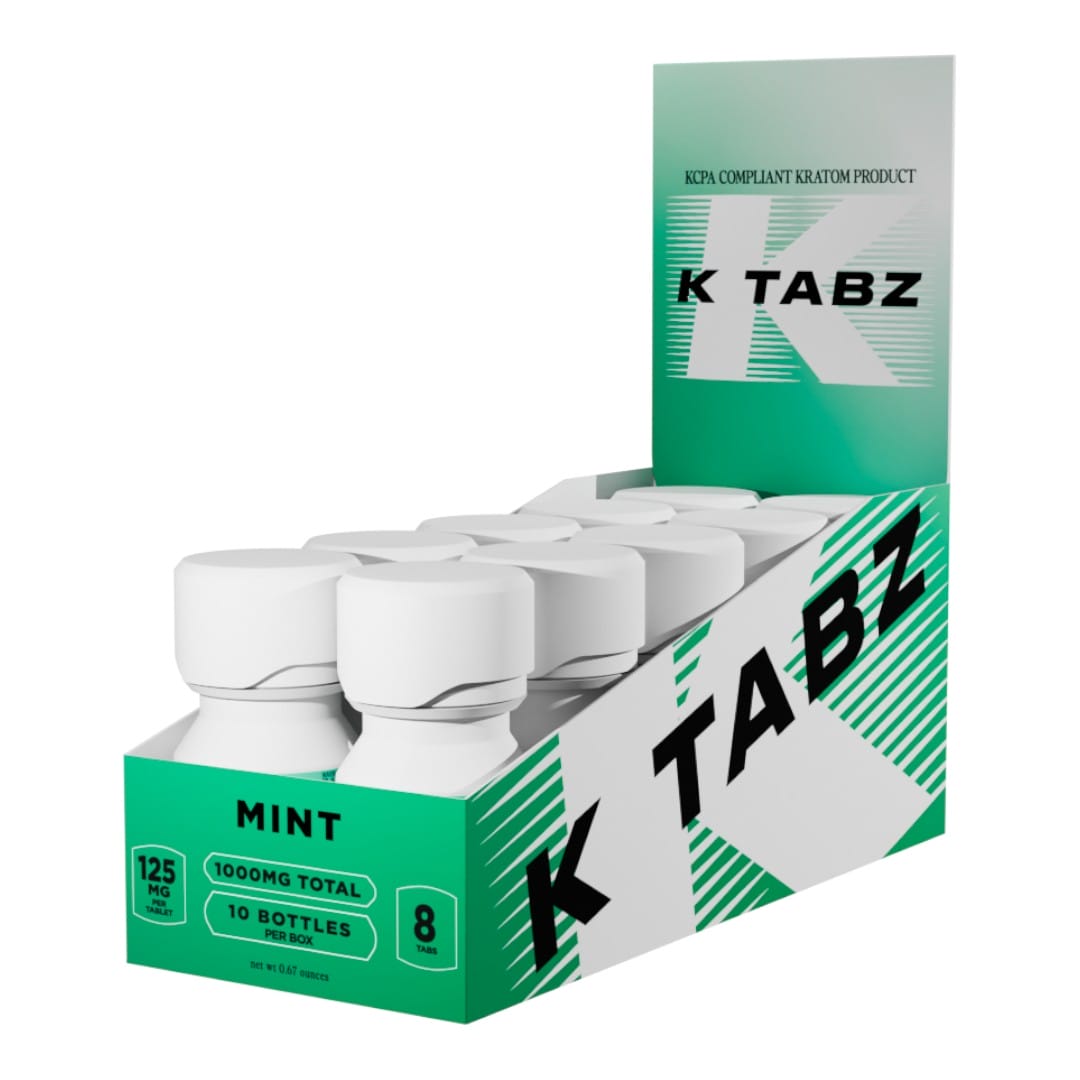 K-Tabz Nano Spec Kratom Flavored Tablets 125mg x 8ct | Image 2 | K-Tabz Nano Spec Kratom Flavored Tablets 125mg x 8ct