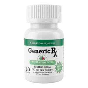 Generic RX 7-OH Flavored Tablets 50mg x 20ct