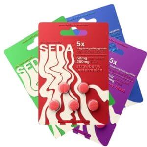 Seda 7-OH Chewable Flavored Tablets 50mg x 5ct