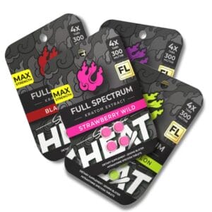 Straight Heat Full Spectrum Kratom Tablets Flavored 4ct x 300mg
