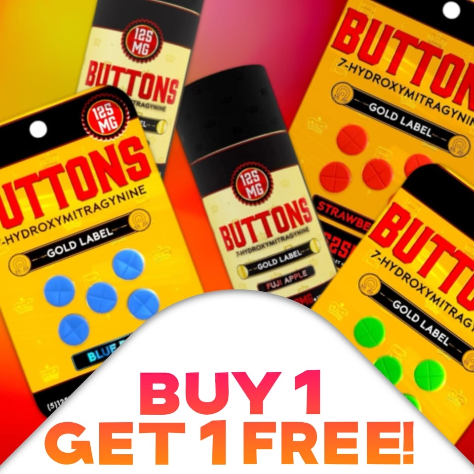 Buttons 7-oh Flavored Tablets 125mg (Buy 1 Get 1 Deal)