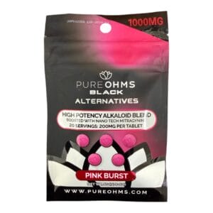 PureOhms Black Alternative Tablets 1000mg