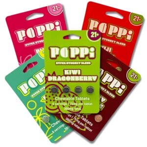 POPPi Hydroxy Chewable Flavored Tablets 75mg