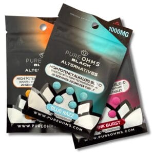 PureOhms Black Alternative Tablets 1000mg