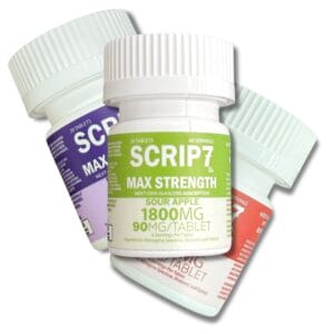 Scrip7 7OH Chewable Tablets Max Strength 90mg x 20ct