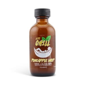 Lets Chill Kratom Kava Pineapple Whip Shot 50mg Kratom 150mg Kava 60mL