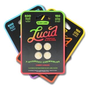 Lucid 7-OH Black Label Blend Chewable Tablets 150mg