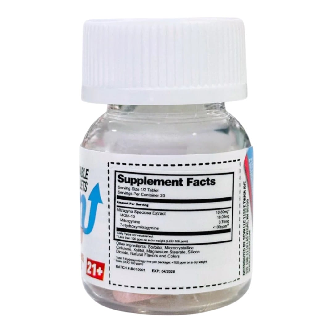 Sevn Alternatives MGM Chewable Tablets 30mg x 10ct | Image 3 | Sevn Alternatives MGM Chewable Tablets 30mg x 10ct