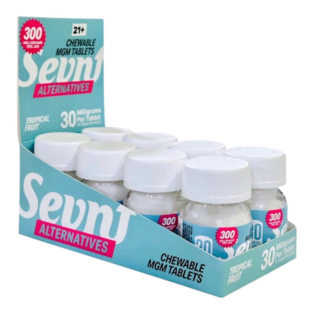 Sevn Alternatives MGM Chewable Tablets 30mg x 10ct | Image 10 | Sevn Alternatives MGM Chewable Tablets 30mg x 10ct