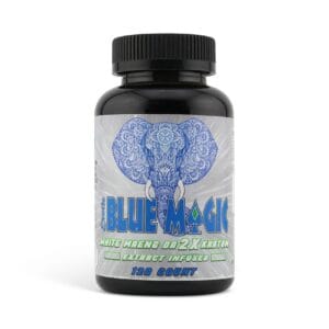 Blue Magic White Maeng Da 2X Kratom Capsules