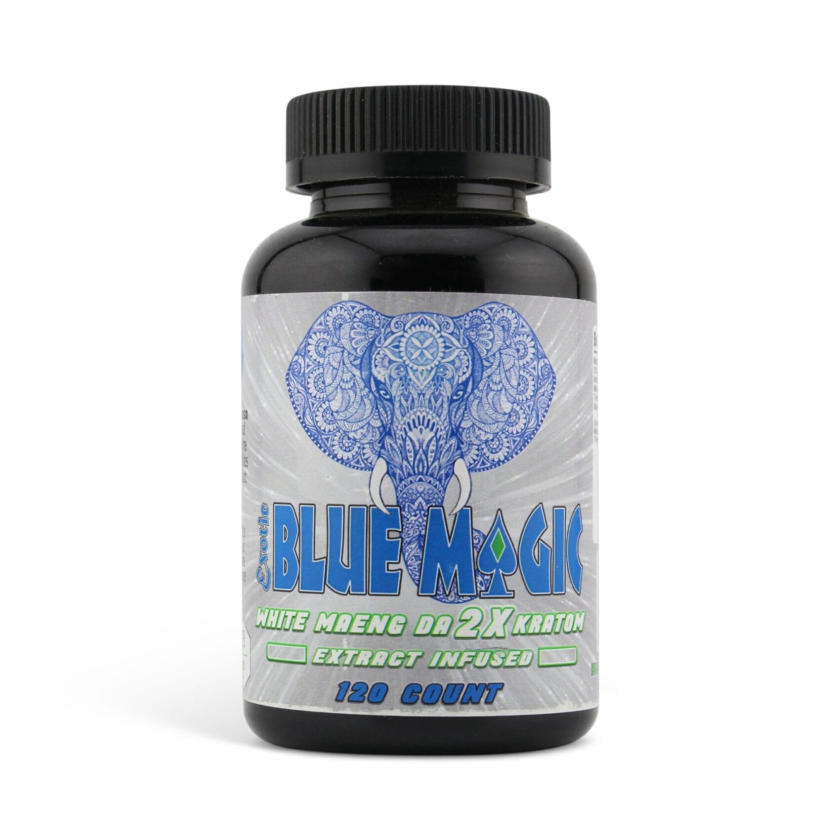 Blue Magic White Maeng Da 2X Kratom Capsules | Image 1 | Blue Magic White Maeng Da 2X Kratom Capsules
