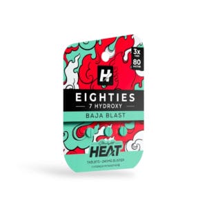 Straight Heat Eighties 7OH Tablets Variety Pack 80mg x 3ct