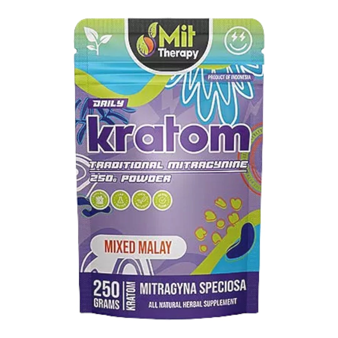 Mit Therapy 250G Kratom Powder, Mixed Malay