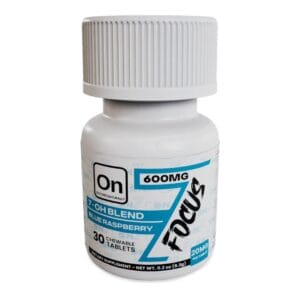 ON7 7OH Blend Focus Scripts Tablets, 20MG X 30CT, Blue Raspberry