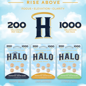 Halo Kratom Blend 1000MG Tablets