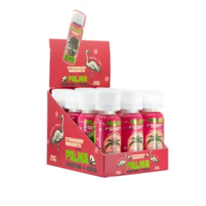 KShot Palma, Kratom Kava Shot, Strawberry Margerita, 59mL