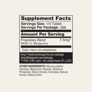 Oxonol Tablets: Next-Generation 7-OH Alternative
