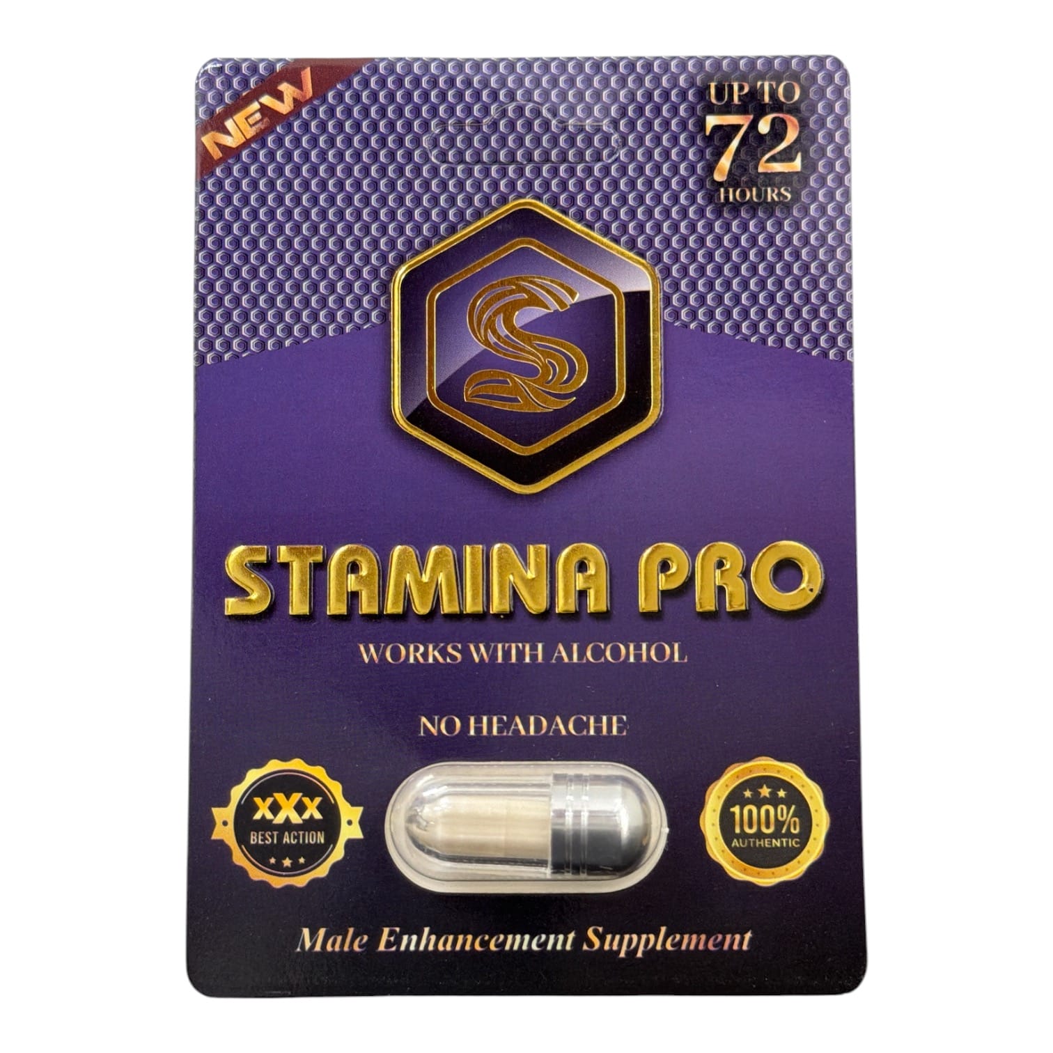 Stamina Pro 1CT, Works with Alcohol, Male Enhancement | Image 1 | Stamina Pro 1CT, Works with Alcohol, Male Enhancement