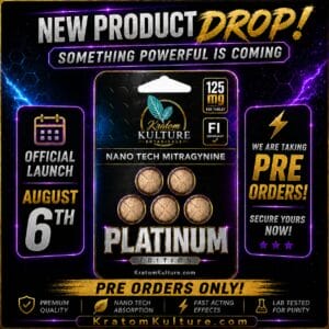 Kratom Kulture - Platinum Edition Nano Tech Mitragynine 125mg