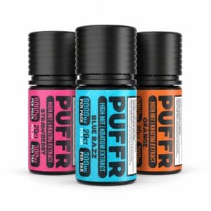 PUFFR – High-MIT flavored kratom extract, 300mg/tab